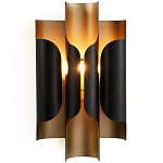 Бра из металла Dolton Wall Lamp Black варинант исполнения - 1 | Loft Concept в Сочи