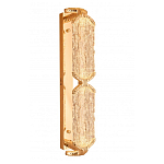 Бра прямоугольное с текстурным природным рисунком IceFlame варинант исполнения - 1 | Loft Concept в Сочи