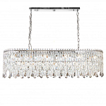 Люстра овальная с хрустальными подвесками Roul Crystal Light варинант исполнения - 5 | Loft Concept в Сочи