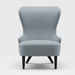 Мебельная ткань Шенилл голубой цвет 142 см T4-60 варинант исполнения - 6 | Loft Concept в Сочи