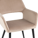 Стул с подлокотниками бежевый NEASAN STOOL варинант исполнения - 6 | Loft Concept в Сочи