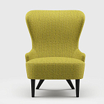 Мебельная ткань Шенилл горчичный цвет 142 см T4-62 варинант исполнения - 7 | Loft Concept в Сочи