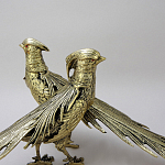 Статуэтка бронзовая пара Фазаны Bronze Birds варинант исполнения - 1 | Loft Concept в Сочи