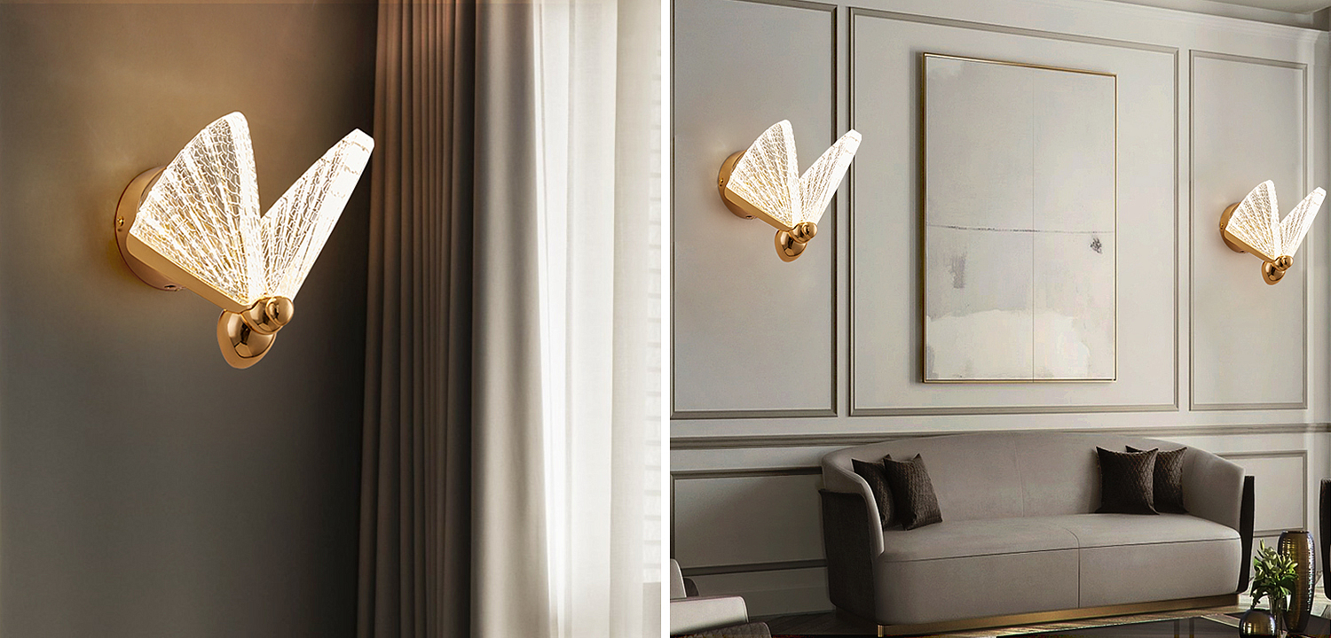 Бра Butterfly Wall Lamp A Бра Butterfly Wall Lamp A - Loft-Concept в Сочи