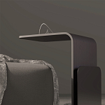 Stolik 90 Журнальный столик из шпона ясеня с чёрной эмалью варинант исполнения - 1 | Loft Concept в Сочи