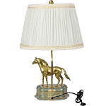 Настольная лампа из фарфора Лошадь Frodi варинант исполнения - 2 | Loft Concept в Сочи