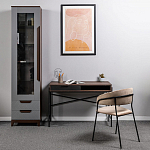 Стол рабочий в стиле лофт с ящиком и нишей для хранения Urban Style Space 2 варинант исполнения - 7 | Loft Concept в Сочи