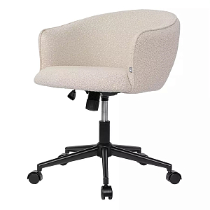 Кресло офисное полукруглое с буклированной обивкой Adjustable Chair