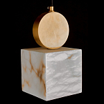 Подвесной светильник светодиодный с квадратным плафоном Stone Helios варинант исполнения - 1 | Loft Concept в Сочи