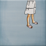 Плитка с узором Девочка единорог варинант исполнения - 4 | Loft Concept в Сочи