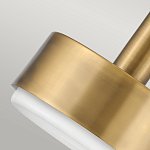 Подвесной светильник цилиндрический с белым плафоном Hinkley варинант исполнения - 7 | Loft Concept в Сочи