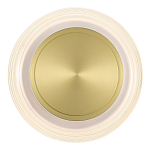 Бра круглое золото/прозрачный Plumpness LED 7 варинант исполнения - 3 | Loft Concept в Сочи