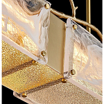 Люстра прямоугольная из фактурного стекла Chandelier Beam варинант исполнения - 1 | Loft Concept в Сочи