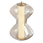 Бра светодиодное с стеклянным волнообразным плафоном Amphora of Light варинант исполнения - 4 | Loft Concept в Сочи