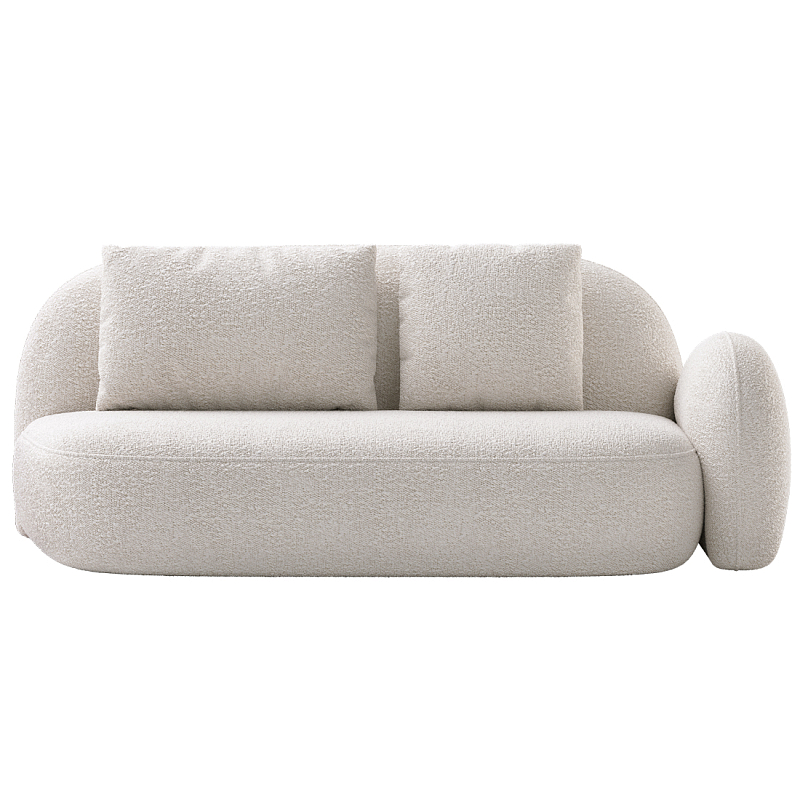 Двухместный модульный Диван Orus Белый в Сочи | Loft Concept 