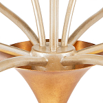 Люстра с плафонами в виде цветов Golden Bird of Paradise варинант исполнения - 2 | Loft Concept в Сочи