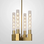 Люстра CANELLE Pendant lamp 4 Modern Brass варинант исполнения - 2 | Loft Concept в Сочи