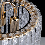 Люстра с подвесными рифлеными стеклянными трубками Nembus варинант исполнения - 19 | Loft Concept в Сочи