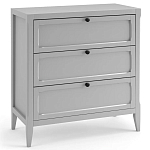 Комод с 3-мя ящиками серый Silva Grey Chest of Drawers варинант исполнения - 2 | Loft Concept в Сочи