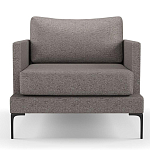 Мебельная ткань Шенилл серый цвет 138 см T4-32 варинант исполнения - 5 | Loft Concept в Сочи