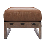 Банкетка Duncan винтажная коричневая кожа варинант исполнения - 2 | Loft Concept в Сочи