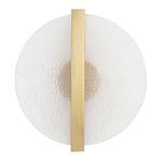 Бра с белым матовым стеклянным плафоном круглой формы Soft Glow Harmony варинант исполнения - 1 | Loft Concept в Сочи