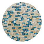 Столик с инкрустацией с перламутровым узором Rona варинант исполнения - 2 | Loft Concept в Сочи