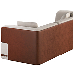 Трехместный диван Richmond с кожаной отделкой варинант исполнения - 4 | Loft Concept в Сочи