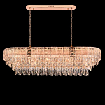 Люстра овальная с каскадом из прозрачного хрусталя Constant Sparks варинант исполнения - 2 | Loft Concept в Сочи