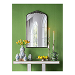 Ваза фигурная с сине-зелеными узорами распустившихся цветов Blossoming Spring варинант исполнения - 5 | Loft Concept в Сочи