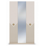 Шкаф трёхдверный с 1-ой зеркальной дверью Satin Furniture варинант исполнения - 2 | Loft Concept в Сочи