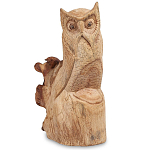 Статуэтка из дерева сова Animals of the World 20 варинант исполнения - 1 | Loft Concept в Сочи