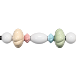 Подвесной светильник линейный с керамическими элементами 24W LED Fragrant Light варинант исполнения - 5 | Loft Concept в Сочи