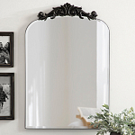 Зеркало с изысканной короной и безрамным полотном Crowned Mirror варинант исполнения - 1 | Loft Concept в Сочи