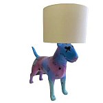 Лампа COLLECTION OF DOGS с абажуром Бультерьер варинант исполнения - 2 | Loft Concept в Сочи