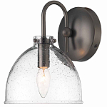 Бра с куполообразным прозрачным плафоном Glass Dome with Seeds варинант исполнения - 2 | Loft Concept в Сочи