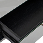 Тумбочка зеркальная с ящиком Mirror Chrome Cabinet варинант исполнения - 5 | Loft Concept в Сочи