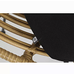 Стул круглый с ротанговым плетением Round Wicker Stool варинант исполнения - 6 | Loft Concept в Сочи