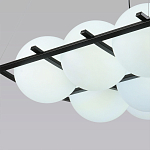 Люстра подвесная с 9-ю плафонами в форме шара Yarvi варинант исполнения - 3 | Loft Concept в Сочи