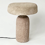 Настольная лампа «Травертиновая» варинант исполнения - 1 | Loft Concept в Сочи