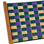 Кресло низкое из массива тика Barbados варинант исполнения - 4 | Loft Concept в Сочи