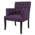 Кресло Addison Chic Armchair purple flax варинант исполнения - 3 | Loft Concept в Сочи