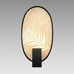 Бра с гравировкой на акриловом плафоне Gravyura Black варинант исполнения - 3 | Loft Concept в Сочи