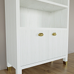 Книжный Стеллаж Elsa Dreams White с задней стенкой варинант исполнения - 1 | Loft Concept в Сочи