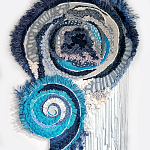 Текстильный Арт-объект ручной работы Galaxy варинант исполнения - 3 | Loft Concept в Сочи