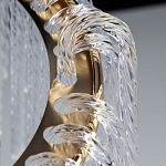 Люстра с подвесными рифлеными стеклянными трубками Nembus варинант исполнения - 20 | Loft Concept в Сочи