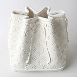 Кашпо в виде сумки  Bag Vase White Louis варинант исполнения - 1 | Loft Concept в Сочи