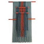 Декор на стену Макраме из нитей Japan Wall Panel Orange варинант исполнения - 2 | Loft Concept в Сочи