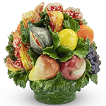 Статуэтка Fruit Mix With Basket варинант исполнения - 1 | Loft Concept в Сочи