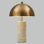 Настольная Лампа Lorenza Brass Beige stone варинант исполнения - 1 | Loft Concept в Сочи